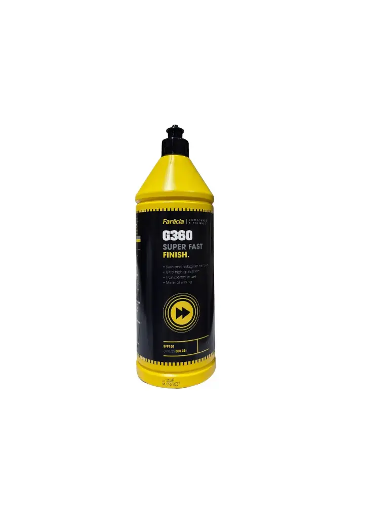 Kit polish G360 Super Fast Finish FARECLA Bouchon Noir