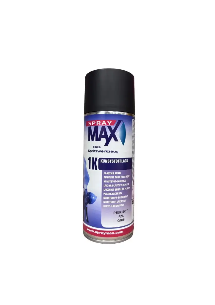 Peinture pour plastique 1K teintes Peugeot FZL gris ouragan