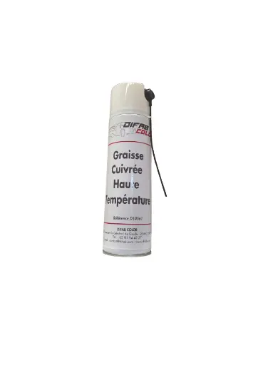 Graisse cuivrée haute température 400ml