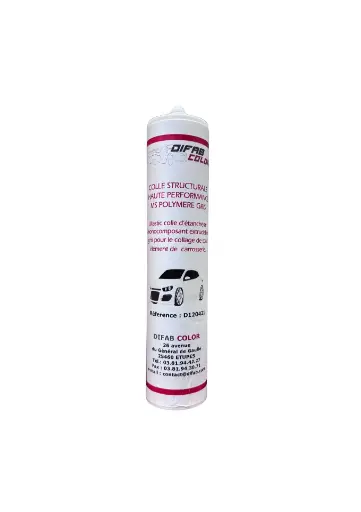 Colle structurale grise hautes performances Difab 310ml