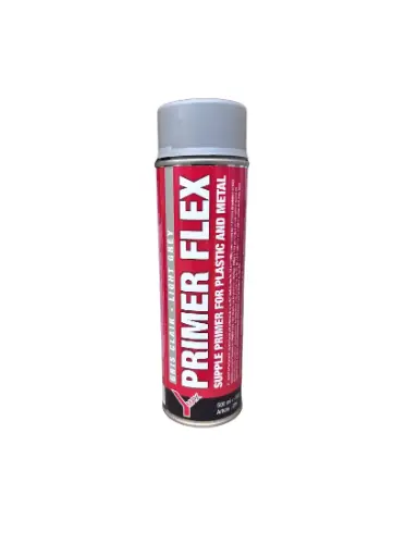Apprêt garnissant flexible spécial plastiques gris clair YMAX 500ml